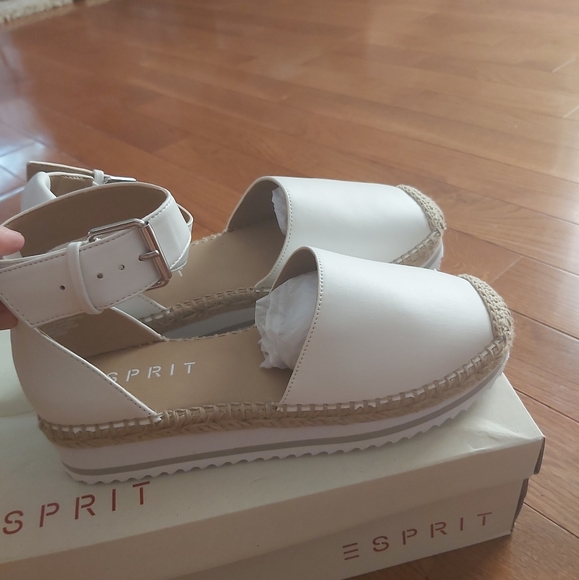 Spirit Shoes - Ankle wrap platform Espadrilles